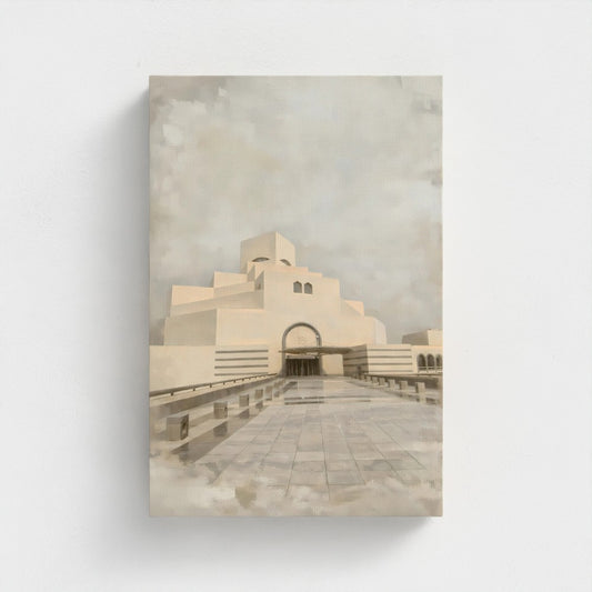 Modern Doha – Museum voor Islamitische Kunst – Eco-Canvas (Gerecycled)