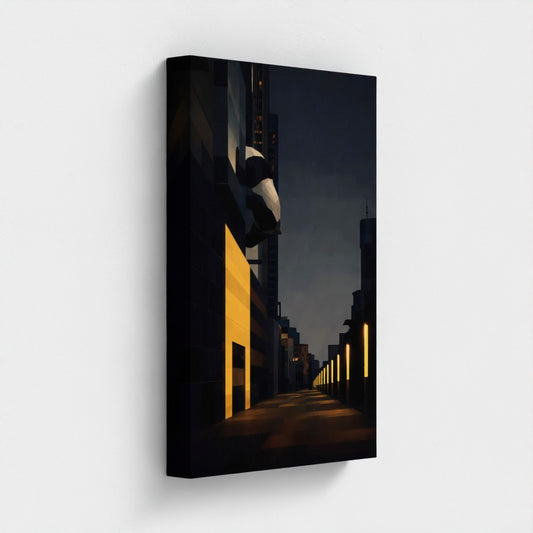 Chengdu Panda (IFS) - Moderne Stijl - Eco Canvas - (Gerecycled)