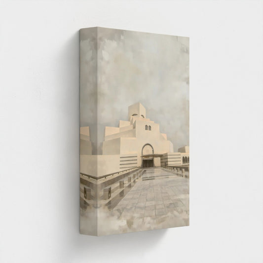 Modern Doha – Museum voor Islamitische Kunst – Eco-Canvas (Gerecycled)
